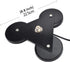 HYS Heavy Duty Mobile Car/Truck SO-239 Triangle Magnet Mount Base with 5M RG58 Coaxial Cable