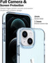 ArtsEvo iPhone 14 & 13 Case, Light Blue, 6.6ft Drop Protection, Full Body Screen & Camera Protection.