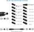 SHNITPWR 144W Universal Power Supply, Adjustable DC 36V 30V 24V 20V 19V 14V 12V 9V AC/DC Adapter, 100V~240V AC to DC