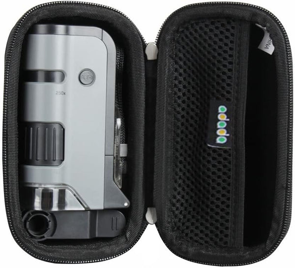 Hard Travel Case for Carson MicroFlip 100x-250x LED Pocket Microscope