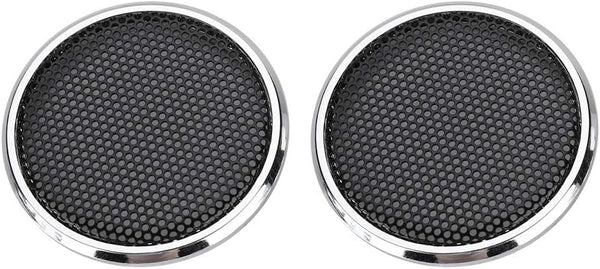 Wendry Speaker Covers - 1 Inch Metal & ABS Protective Grills Cover (2PCS)