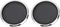 Wendry Speaker Covers - 1 Inch Metal & ABS Protective Grills Cover (2PCS)