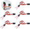 HERAON 5PCS Brushed ESC Double Way Electronic Speed Control ESC for Remote Control Boat Ship Accessories Brushed Motor