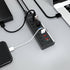 RSHTECH 7 Ports USB 3.0 Powered Hub with 4 High Speed Data Transfer + 3 Fast Charging Ports, 36W Adapter (A37-Black)