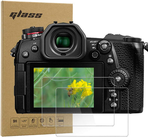 Tempered Glass Screen Protector for Panasonic Lumix DC-G9 G8 G7 G7 Mark II/DMC-GX7 Mark II GX7 III / GX9 GX8 LX10 LX9