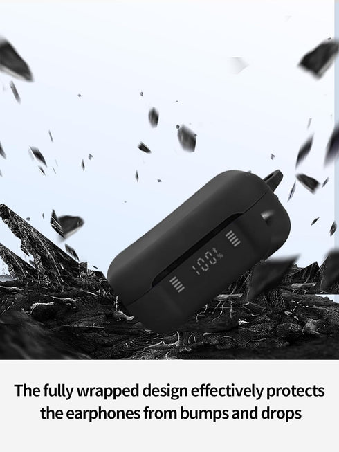UYRUREL P41i Case for soundcore Active Noise Cancelling Earbuds,Premium Silicone Shockproof Protection Skin Touch