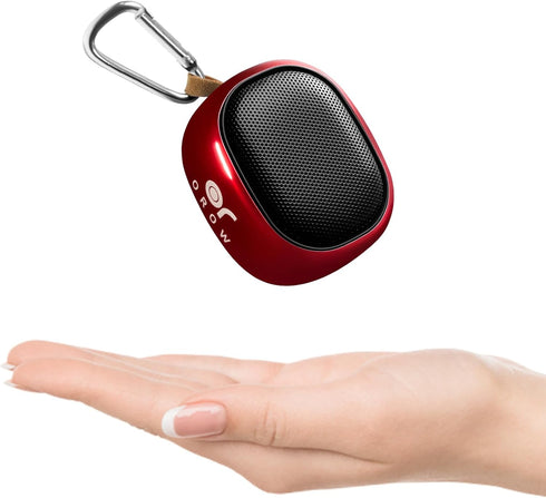 Small Bluetooth Speaker, Mini Portable Wireless, 49-Foot Range, Enhanced Bass, for Travel and Hiking