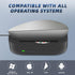 Mouse Jiggler, Undetectable Mouse Mover with Drive Free USB Port, Simulates Automatic Random Movement to Keep PC Awake