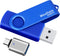 WesData 32GB USB 2.0 Flash Drive and 1 USB C Adapter, Thumb Drive