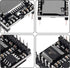 UMLIFE 3PCS MP3 MP3 Mini Player Audio Module Voice Decode Board TF Card U Disk IO/Serial Port/AD Board DFPlayer Audio