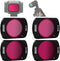 Lens Filters Compatible with DJI Osmo Pocket 3, ND Filters Set Optical Glass Aviation Aluminum Frame Kit