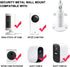 Security Camera Universal Mounting Bracket, Adjustable Indoor/Outdoor Security Wall Metal Bracket, Compatible with Arlo