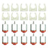 10pcs Micro 130 DC Motor - Strong Magnetic Brushed Electric DC Motors for DIY Remote Control Toy Cars