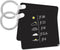 3dRose, Daylight Exposure Guide and Light Metering Aperture Table - Yellow sun