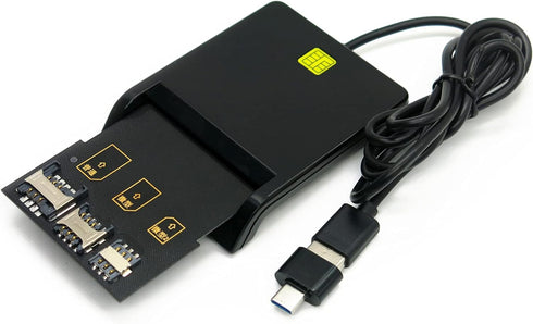 Gialer 4 1 2FF 3FF 4FF in smart Card sim Card Adapter for IC Card, SIM Card with Mini Micro Nano Size