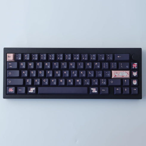 JOMKIZ Keycaps, 148 Keys Dye Sublimation Cherry Profile Keycap Set for Cherry MX Switches Mechanical Keyboards