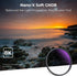 K&F Concept 52mm Soft GND8 (3 Stop) Lens Filter, Soft Graduated Neutral Density Filter with 28 Multi-Layer Coatings