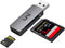 uni SD Card Reader, USB 3.0 Adapter for SD/Micro SD/TF/SDHC/SDXC/MMC Cards, Compatible with Mac, Windows, Linux