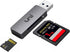 uni SD Card Reader, USB 3.0 Adapter for SD/Micro SD/TF/SDHC/SDXC/MMC Cards, Compatible with Mac, Windows, Linux