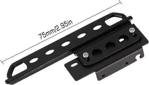 1/24 SCX24 INJORA Metal Side Pedal Rock Sliders RC Crawler Car Accessories for Axial Gladiator Dodge Power Wagon