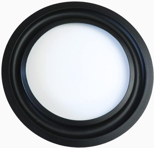 Rubber Ring 2PCS 6.5 Inch Black Speaker Foam Edge Surround Rings Repair Kit for DIY Speaker Repair