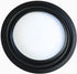 Rubber Ring 2PCS 6.5 Inch Black Speaker Foam Edge Surround Rings Repair Kit for DIY Speaker Repair