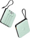 Portable Charger USB C VRURC, 10000mAh Power Bank with Built-in Cable, 20W Battery Pack for iPhone 15 14 Samsung Galaxy