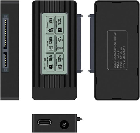 Generic Hard Drive Recovery Kit - External Reader, Multiples-Port Adapter, Data Transfer Dock | Universal USB Converter