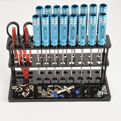 Lyferda RC Remote Control car Parts Screwdriver Holder, Suitable for Remote Control Cars, Model Vehicles, Boat Models