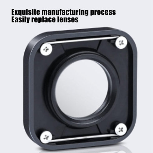 Lens Replacement for Hero 10, Portable Action Camera HD UV Glass Cover for Hero 9 10 Black Accessories