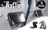 Airplane Cell Phone Back of Seat Inflight Tray Table Clip and Sturdy Phone Stand, Compatible with iPhone, Android, Tablets, and Readers, Travel Must Have (Black 2 Pack)