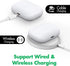 Wireless Charging Case for AirPods Pro 1st & 2nd Generation, Replacement Charger Case with Sync Button