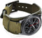 Compatible with Samsung Galaxy Watch 46mm/Watch 3 45mm/Gear S3 Bands, 22mm Vintage Genuine Leather Cuff Strap