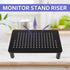 Settings ARTIBETTER Adjustable Computer Monitor Stand Riser with Level Height Up to Load Sturdy Desktop Organizer