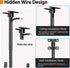GLWIXY 26-68 inch 99lbs 400x400mm TV Ceiling Mount for Flat Screen Fits Most LCD LED OLED TVs Monitor Pole Mount up