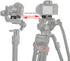 NICEYRIG Quick Release Clamp for ARCA Swiss Standard, with Bottom Plate for Manfrotto Gimbal Tripod Switch Adapter