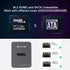 M.2 NVMe & SATA to USB C Docking Station, Aluminum Alloy Reader Adapter for 2280 2260 2242 2230 Enclosure