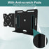 Bedycoon Universal Small Device VESA Mount can Connect VESA Arms, Adjustable Strap for MFF, Small Computers, Modems
