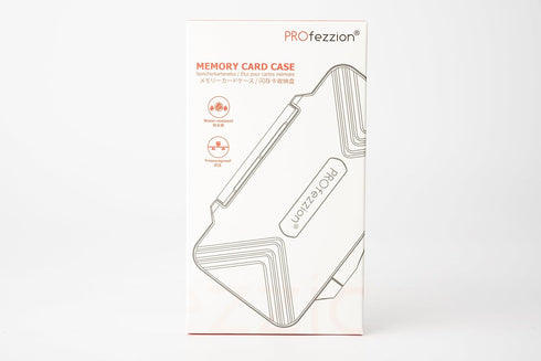 PROfezzion 24 Slots SD Card Holder, Water-Resistant & Anti Shock Memory Card Case