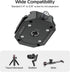 ULANZI F38 Quick Release Plate Base Mount with 1/4" 3/8" Screw Thread, FALCAM F38 QR Camera Tripod Mount Adapter