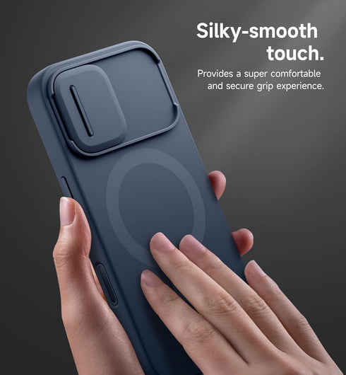 SURITCH 17 6.3 Inch, for iPhone Case with Camera Control Cover, Camera Slide Cover and Adjustable Kickstand, Compatible