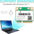 MPE-AX3000H WiFi 6 Wireless Card Dual Band 802.11ax Half Mini PCI-E WiFi Card PCI Express Network Adapter BT5.2 for