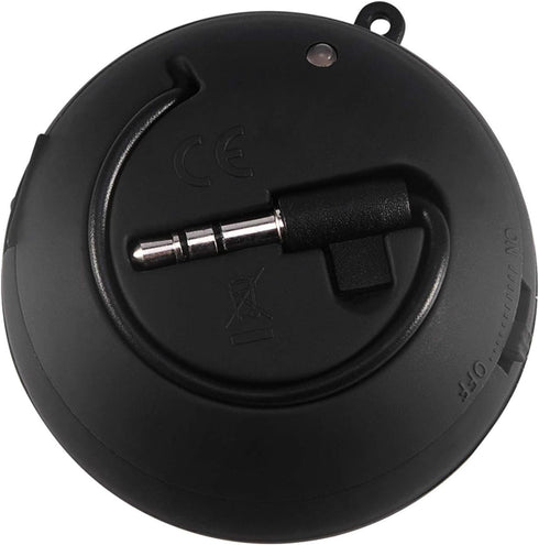 ciciglow Travel Speaker, Mini Portable 3.5mm Audio Jack Speaker with USB Charging Cable