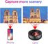 Phone Camera Lens Kit - 20X Telephoto Zoom, Wide Angle & Macro Lens for iPhone, Android Smartphones