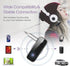 ORIA Bluetooth 5.0 Receiver for Car, Upgraded Aux Bluetooth Adapter, 2 in 1 Bluetooth Transmitter Receiver with Noise Cancelling 3.5mm, Hand Free Call for Home Stereo System, Headphones,Speakers