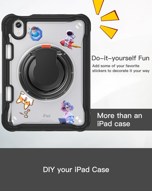 BRAECN iPad Mini 6 Case, Cover for Kids 8.3 inch 2021 iPad Mini 6th Gen, Shockproof Dropproof Rugged Protective Case