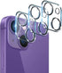 3 Pack iPhone 14 Plus & iPhone 14 Camera Lens Protector - 9H Tempered Glass, Ultra HD, Anti-Scratch, Case Friendly.