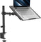 VIVO Single Laptop Notebook Desk Mount Stand - Fully Adjustable for Up to 17 inch Laptops, Black