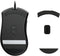 kwmobile Mouse Feet Replacement for Razer DeathAdder Elite Computer Mouse Skates Sticker (Black)