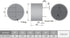 Fielect 5Pcs Active Buzzer Alarm, DC12V 100dB Beeper, Continuous Sound Speaker FSD-3020
